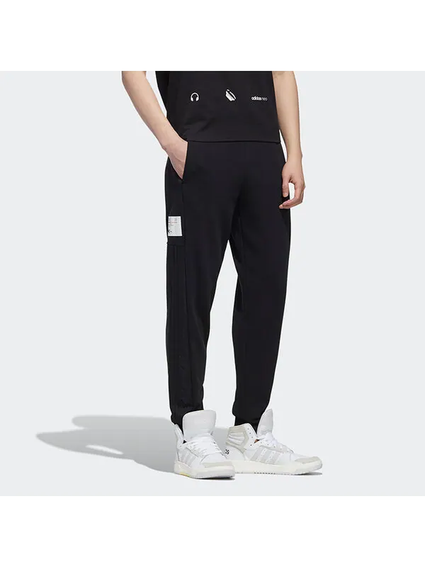 Спортивные штаны adidas neo M Ss Cs Tp Sports Pants Black — изображение 3 из 4, черный