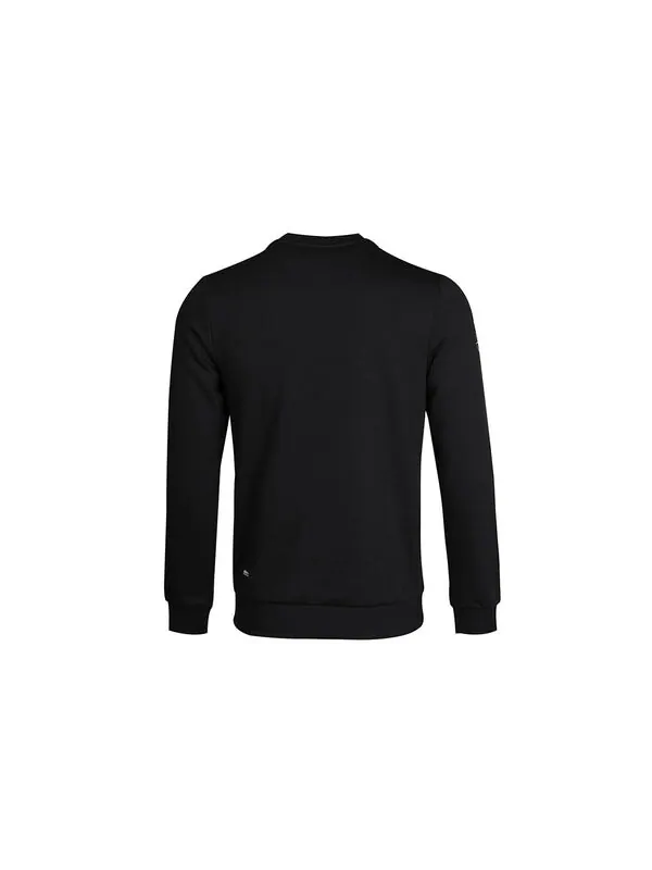 Толстовка adidas neo Round Neck Alphabet Knit Pullover Black — изображение 2 из 2, черный