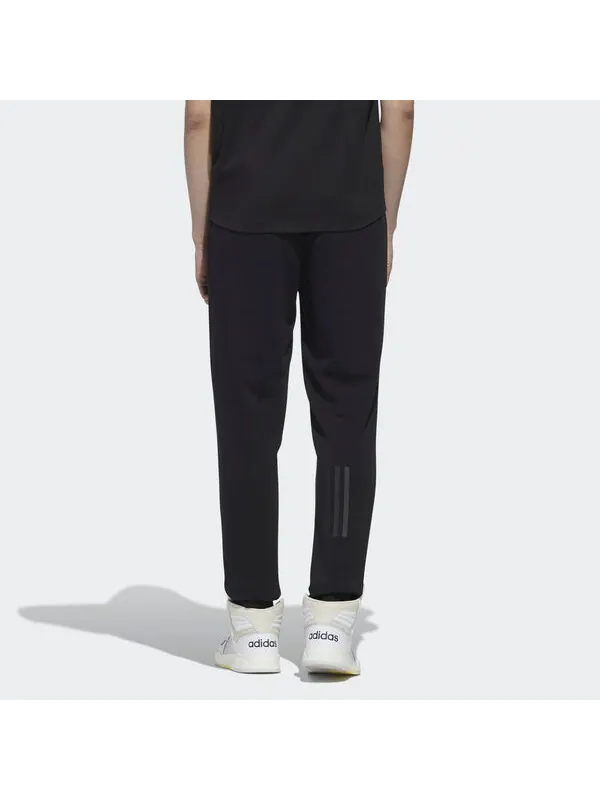 Спортивные штаны adidas neo M Fav Nn Tp 1 logo Knit Bundle Feet Sports Pants Black — изображение 4 из 4, черный