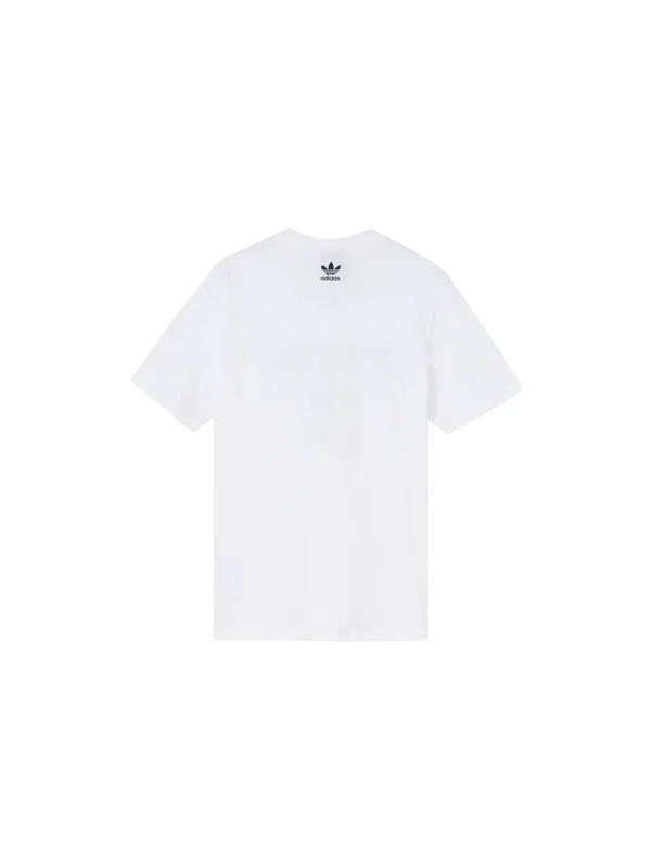 Футболка adidas originals x HUMAN MADE Crossover SSL Tee Casual Sports Short Sleeve White — изображение 2 из 4, белый