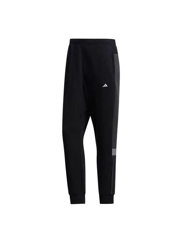 Спортивные штаны adidas Ub Pnt Dk Colorblock logo Casual Bundle Feet Sports Pants Black — изображение 1 из 4, черный