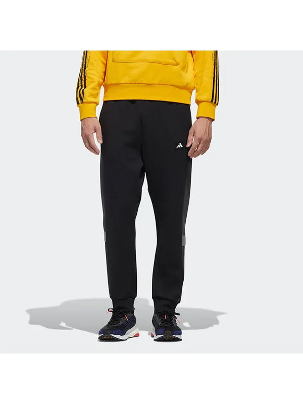 Спортивные штаны adidas Ub Pnt Dk Colorblock logo Casual Bundle Feet Sports Pants Black — изображение 3 из 4, черный