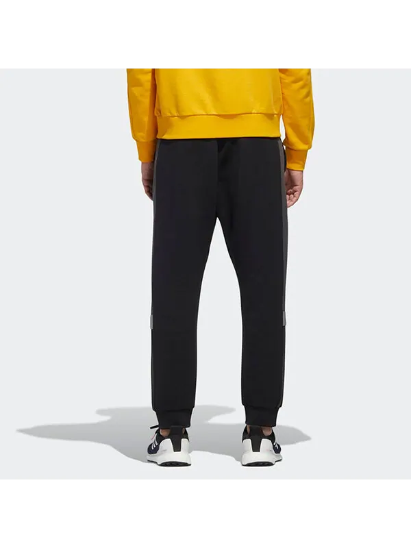 Спортивные штаны adidas Ub Pnt Dk Colorblock logo Casual Bundle Feet Sports Pants Black — изображение 4 из 4, черный
