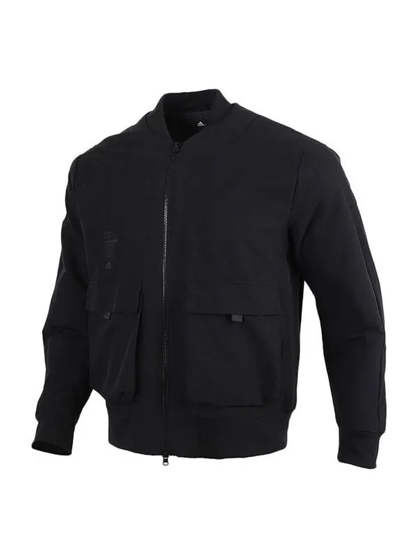Куртка adidas Th Jkt Bomb Fleece Lined Stay Warm Casual Sports Jacket Black — изображение 1 из 4, черный