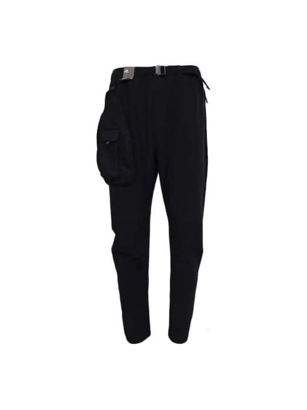 Брюки adidas Th Pnt Wv Flc Leisure Sports Training Wear Woven Trousers Men's Black — изображение 1 из 4, черный