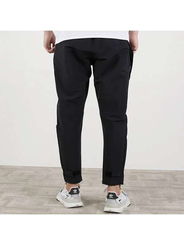 Брюки adidas Th Pnt Wv Flc Leisure Sports Training Wear Woven Trousers Men's Black — изображение 4 из 4, черный