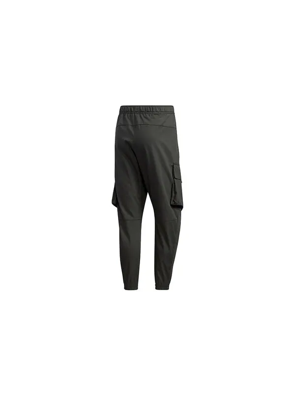 Брюки th pnt cargo pocket woven bundle feet casual long pants brown Adidas — изображение 2 из 4, коричневый