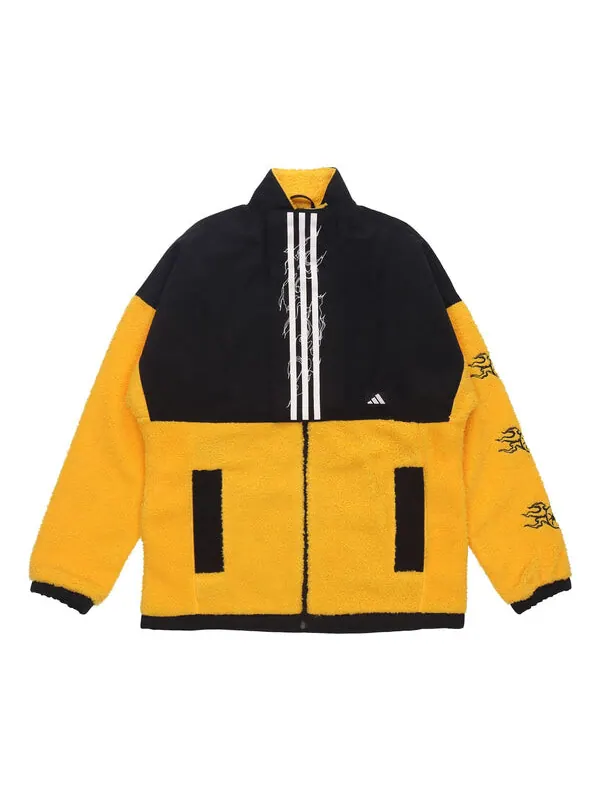 Куртка adidas Hair Cloth Anti-Wind Jacket Men's Gold — изображение 1 из 4, золото