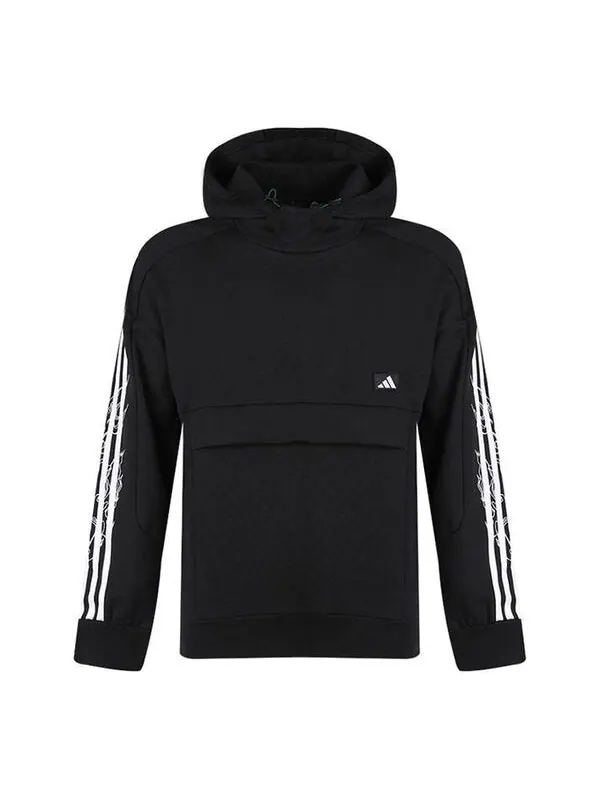 Толстовка Men's adidas UB HS BOA Stripe Knit Black — изображение 1 из 3, черный