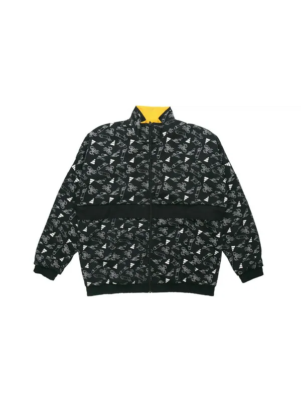Куртка adidas UB JKT SILO Logo Casual Sports Colorblock Jacket Forest Green — изображение 3 из 4, зеленый