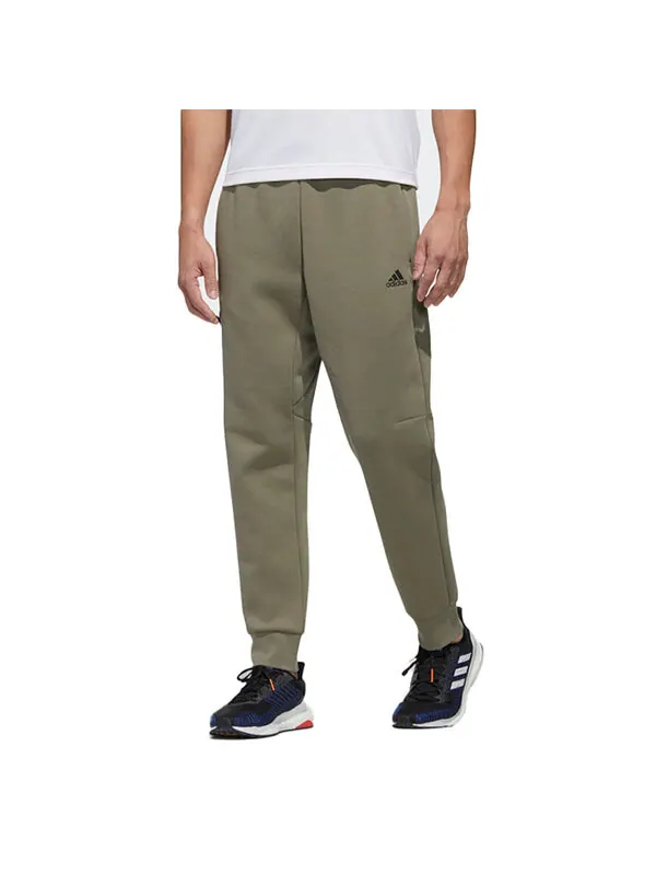 Спортивные штаны adidas Mh Pnt Id Dk Track And Field Sports Trousers Men's Remains Green — изображение 3 из 4, зеленый