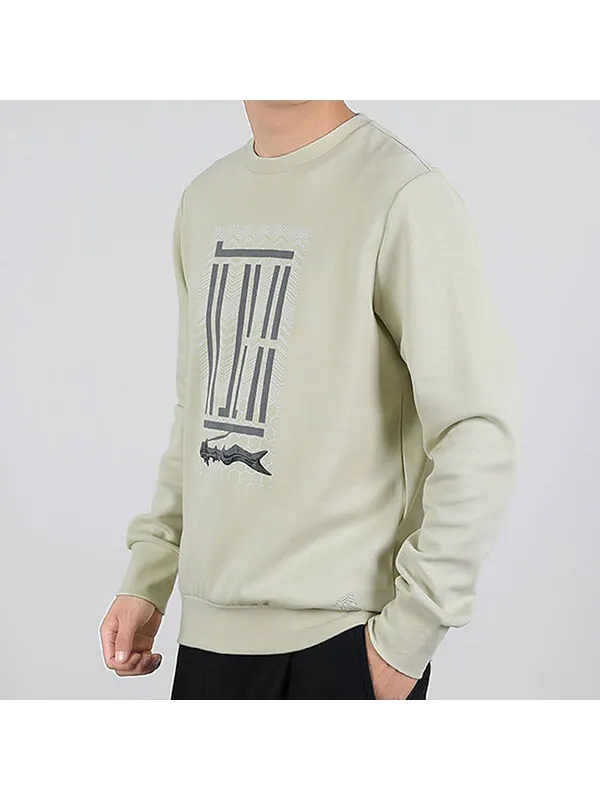 Толстовка adidas Athleisure Casual Sports Pullover — изображение 4 из 4, желтый