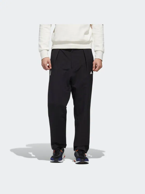 Спортивные штаны Men's adidas Wj Pt Wv Sports Stylish Black Long Pants/Trousers — изображение 3 из 4, черный