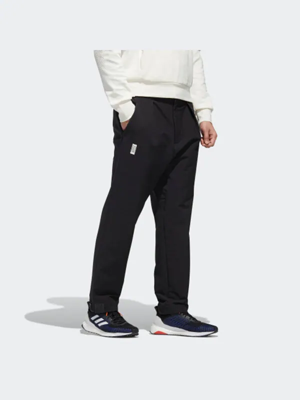 Спортивные штаны Men's adidas Wj Pt Wv Sports Stylish Black Long Pants/Trousers — изображение 4 из 4, черный