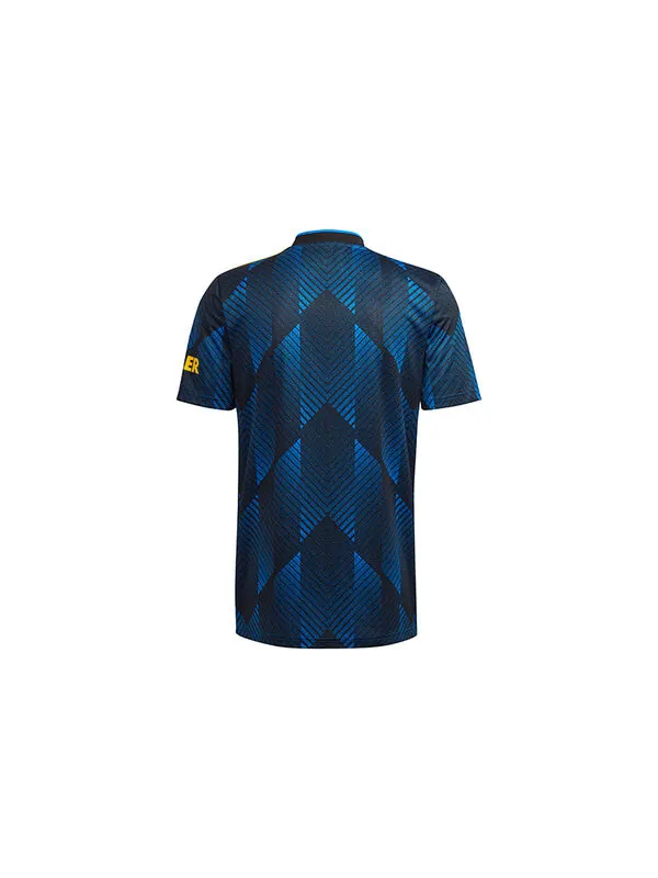 Футболка manchester united 21 22 третья футболка Adidas — изображение 2 из 4, синий