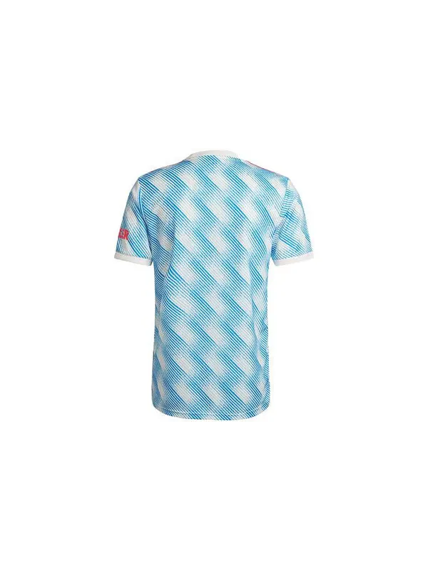Футболка Adidas Manchester United 21/22 Away Jersey 'Cloud White' — изображение 2 из 4, белый