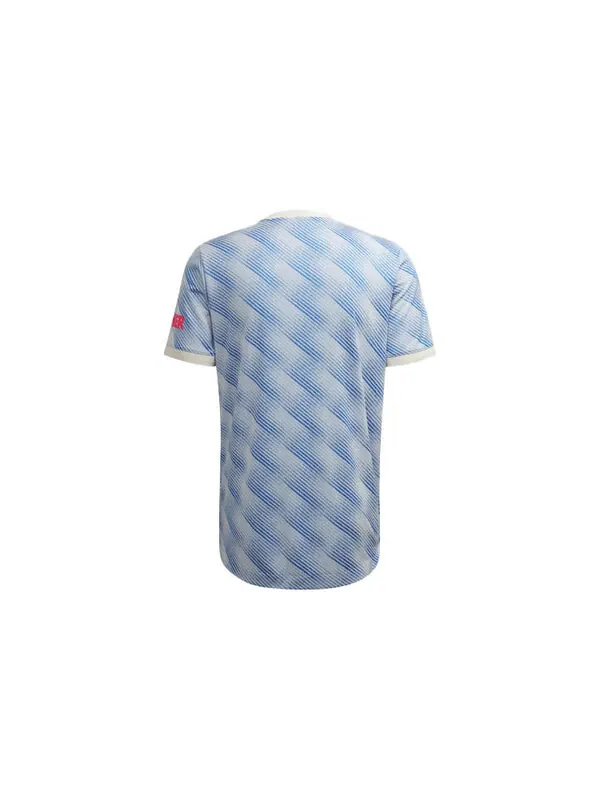 Футболка Adidas Manchester United 21/22 Away Authentic Jersey 'Cloud White' — изображение 2 из 4, белый