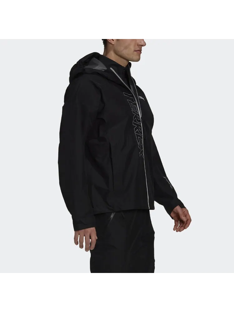 Дождевик Adidas Terrex GORE-TEX Paclite — изображение 4 из 5, черный
