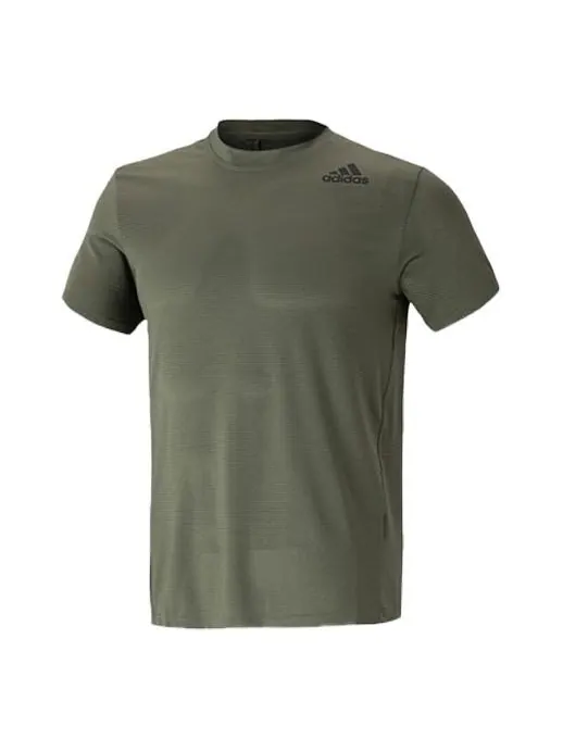 Футболка adidas Kenta Rise Tee Training Sports Short Sleeve Green — изображение 1 из 2, зеленый