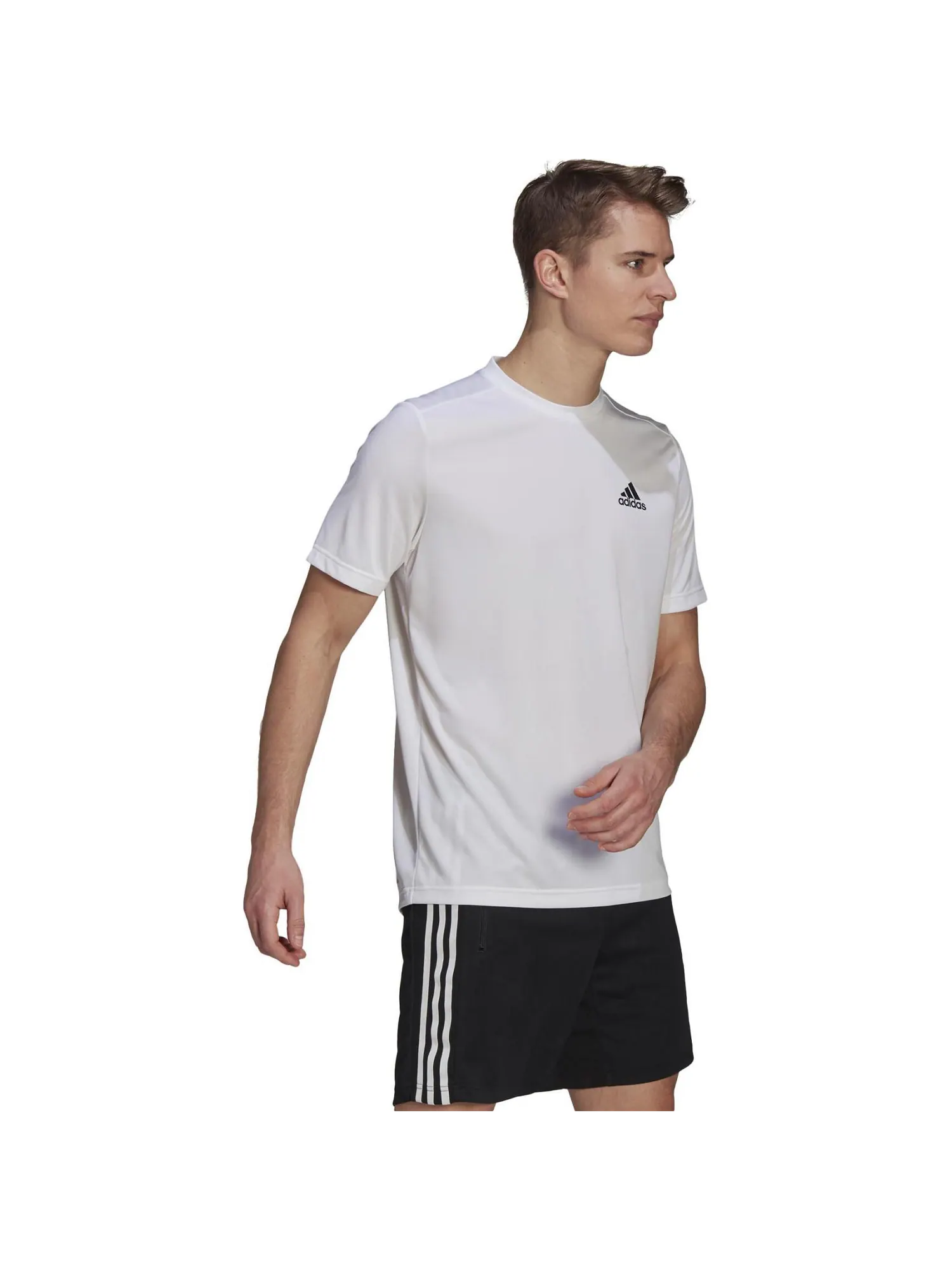 Футболка Adidas Aeroready Designed To Move Sport — изображение 3 из 5, белый