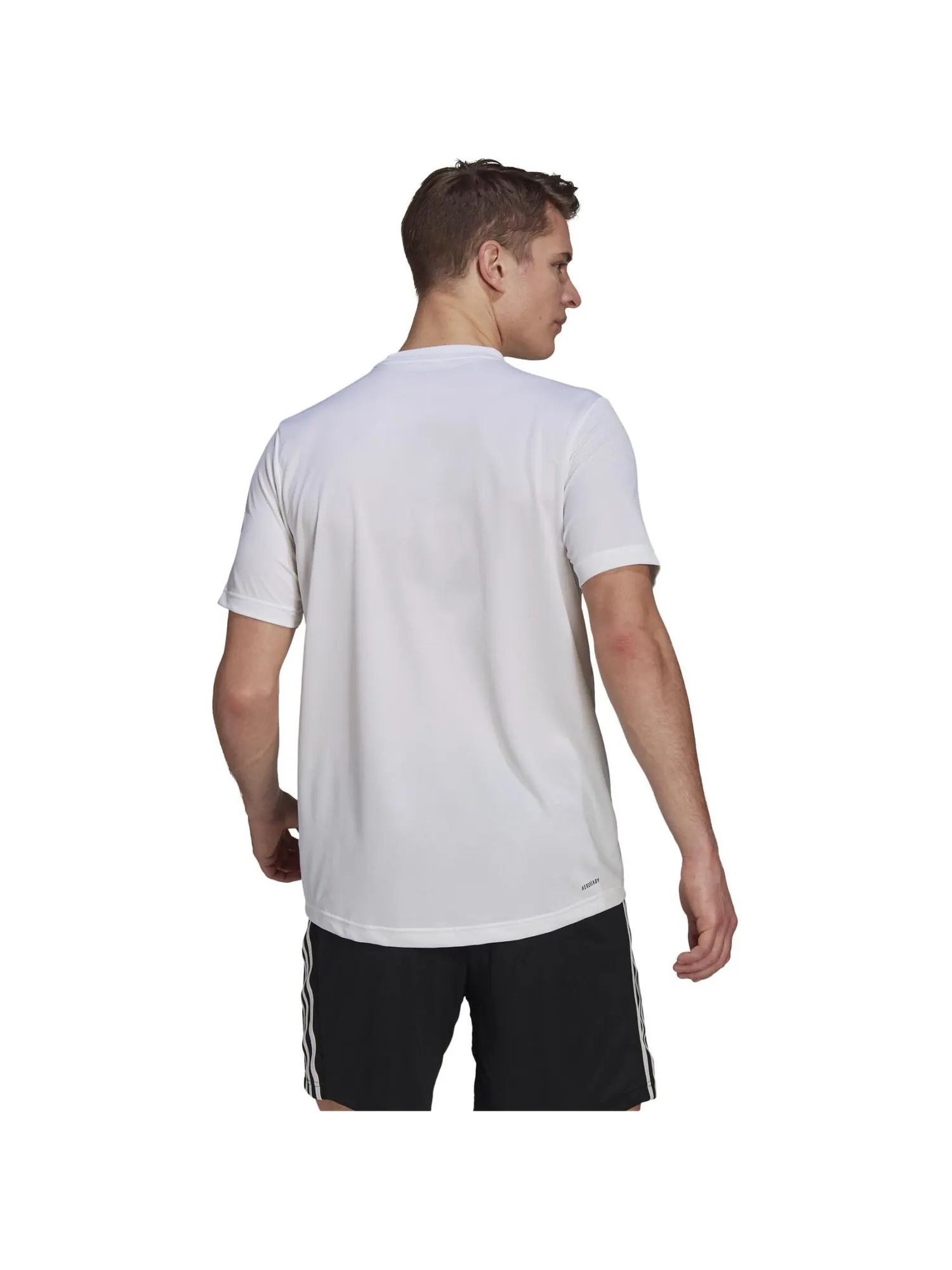 Футболка Adidas Aeroready Designed To Move Sport — изображение 4 из 5, белый