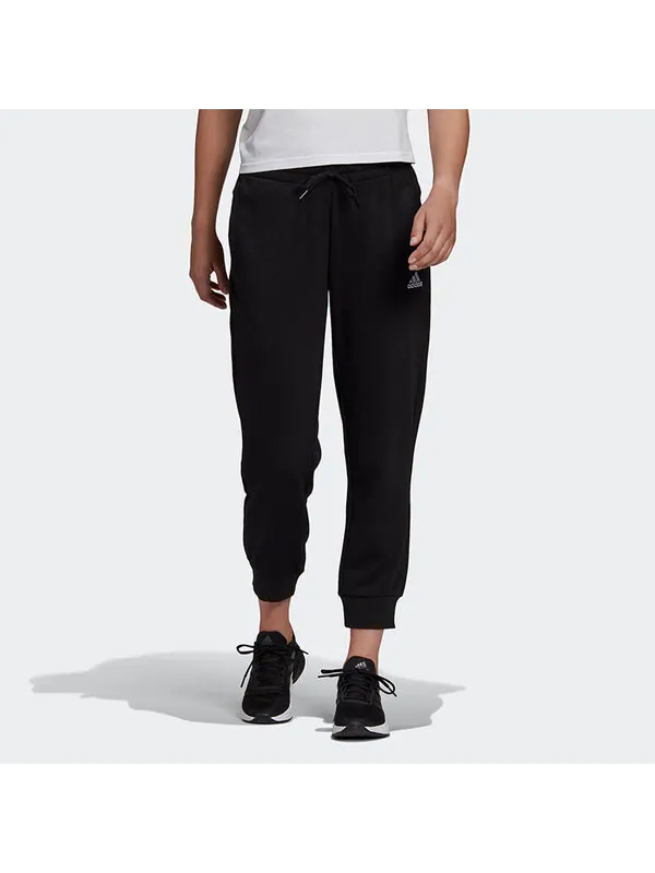 Брюки Essentials 7 8 брюки азиатские размеры Adidas — изображение 2 из 4, черный