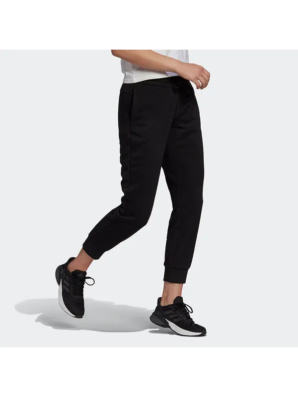 Брюки Essentials 7 8 брюки азиатские размеры Adidas — изображение 4 из 4, черный