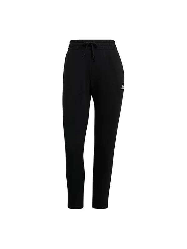 Брюки Essentials зауженные брюки 7 8 Adidas — изображение 1 из 4, черный