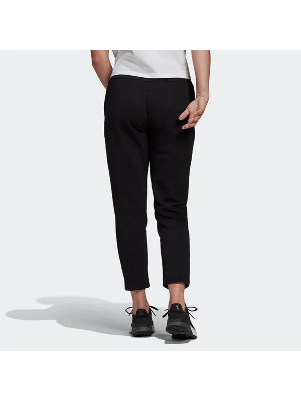 Брюки Essentials зауженные брюки 7 8 Adidas — изображение 3 из 4, черный