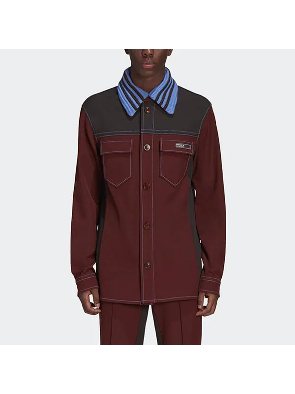 Куртка adidas originals x Wales Bonner Rock Blouson — изображение 4 из 4, коричневый