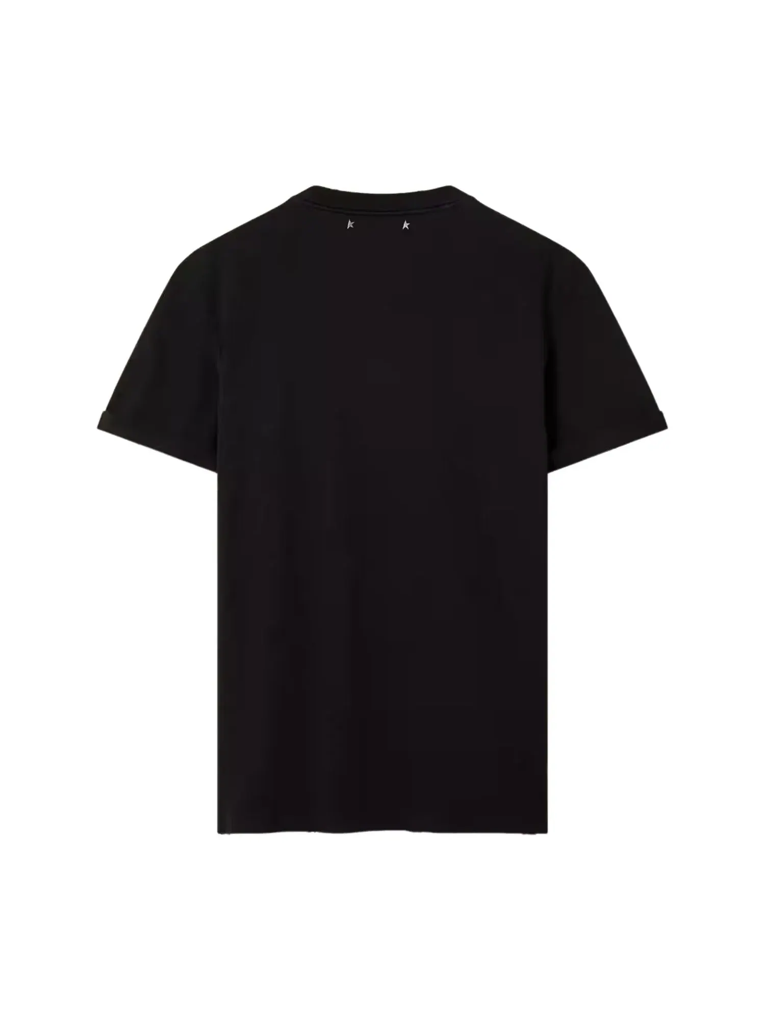 Футболка с коротким рукавом Golden Goose, черная, GMP01220-P000637-90292 — изображение 2 из 2, черный