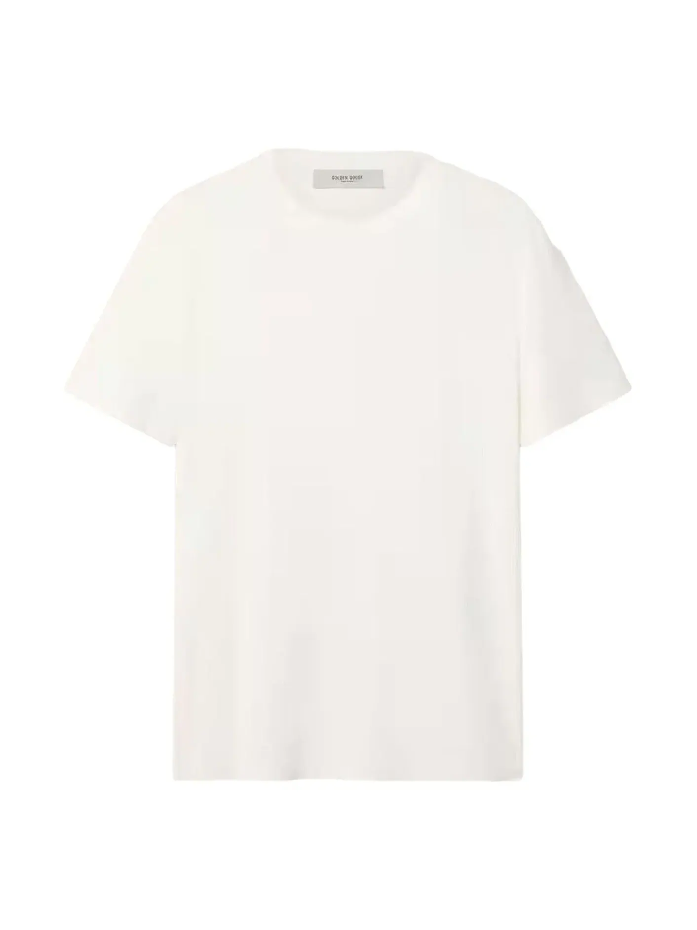Футболка с коротким рукавом Golden Goose, белая, GMP01220-P000638-10363 — изображение 1 из 2, белый