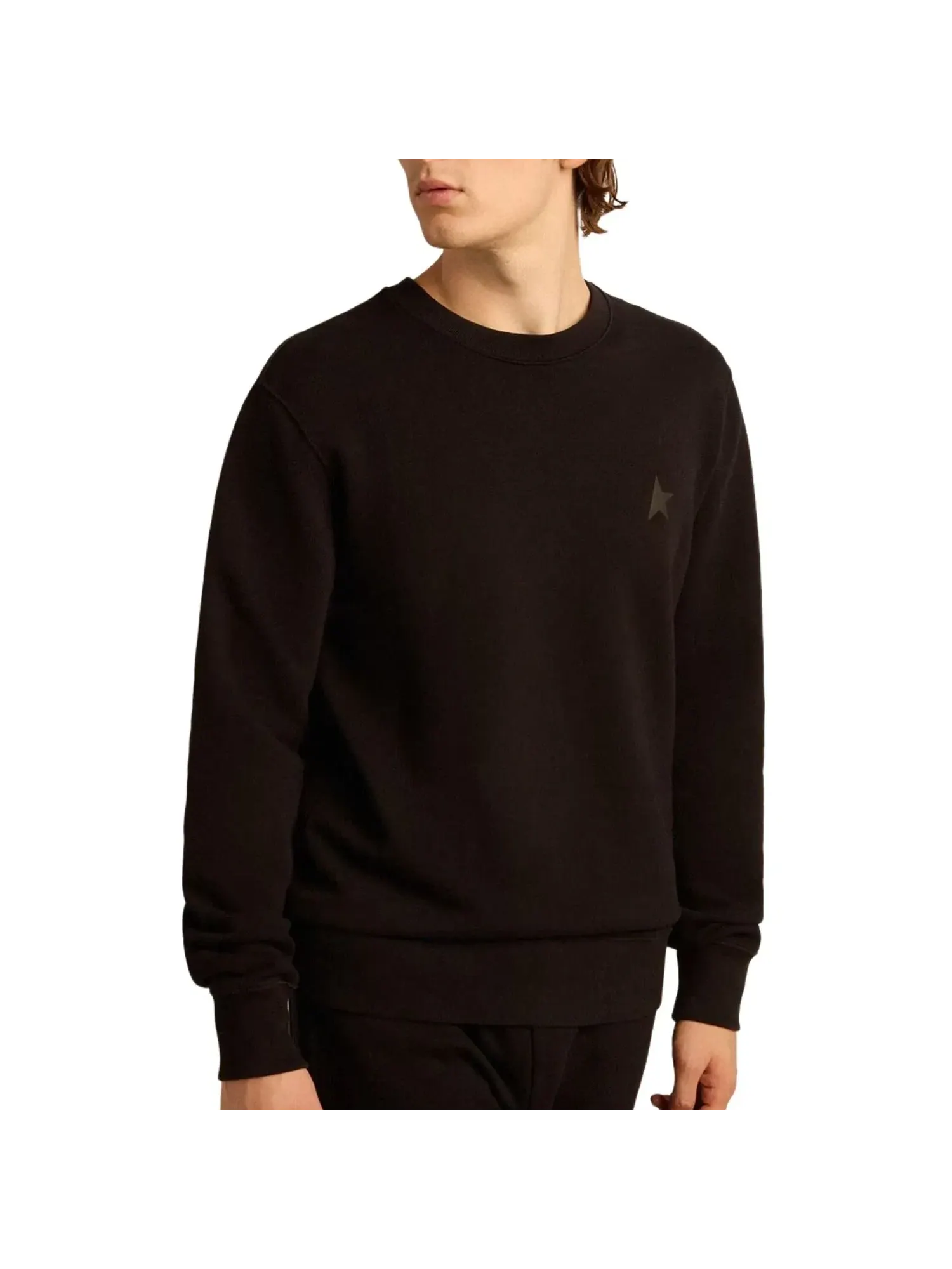 Толстовка Golden Goose Archibald, черная, GMP01223-P000525-90100 — изображение 2 из 3, черный
