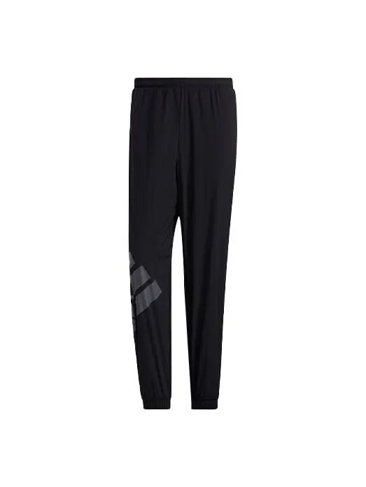Спортивные штаны adidas Logo Alphabet Printing Colorblock Bundle Feet Sports Pants Black — изображение 1 из 4, черный