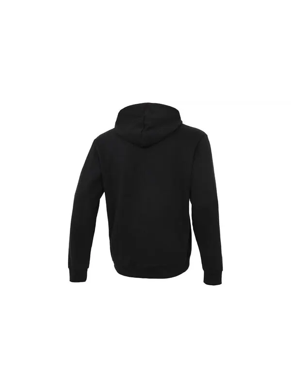 Толстовка adidas originals Worm Casual Sports hooded Printing Pullover Black — изображение 2 из 4, черный