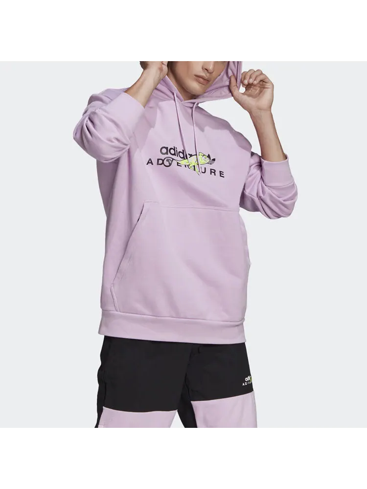 Худи adidas originals MENS Chameleon Printed Sports Purple — изображение 4 из 4, фиолетовый