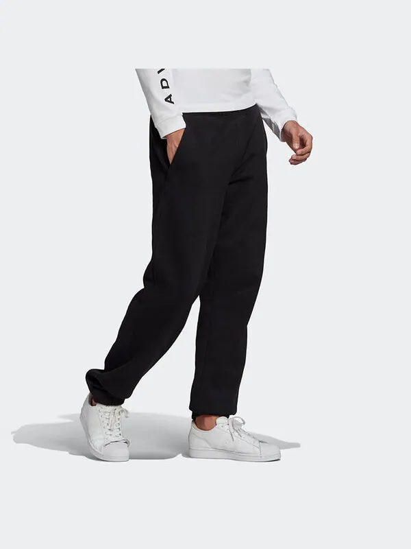 Спортивные штаны adidas originals Running Training Stay Warm Lacing Casual Sports Pants Black — изображение 2 из 4, черный