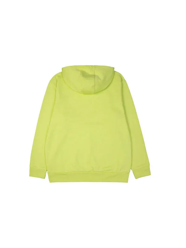 Толстовка originals adv logo hoody dragon printing sports yellow Adidas — изображение 2 из 4, желтый