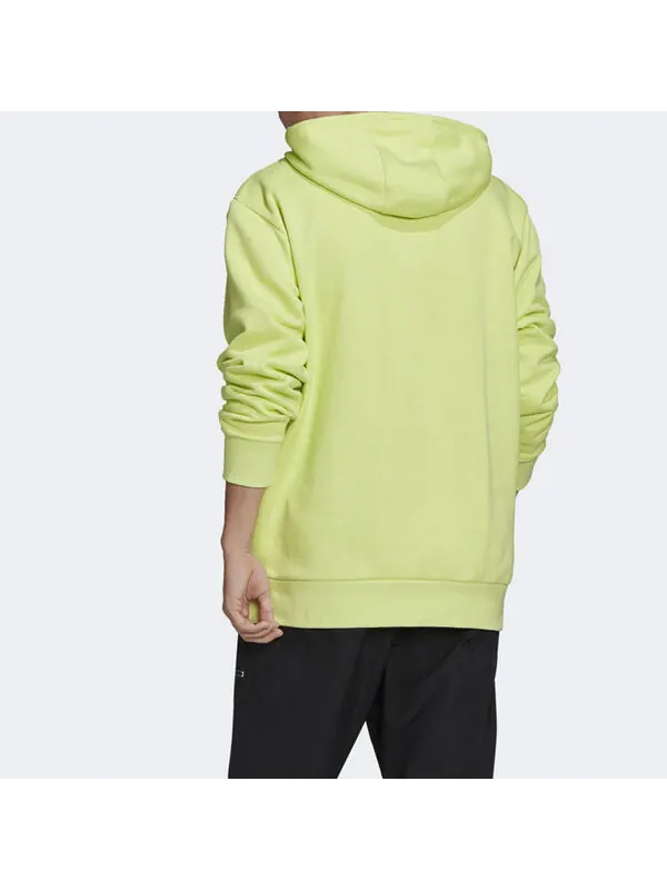 Толстовка originals adv logo hoody dragon printing sports yellow Adidas — изображение 4 из 4, желтый