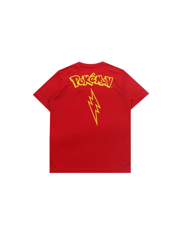 Футболка adidas x Pokmon Crossover Training Sports Short Sleeve Red — изображение 2 из 4, светлый красный