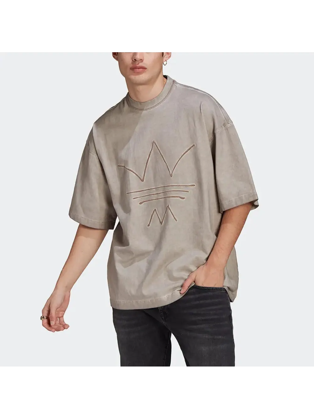 Футболка Adidas Originals Abstract, древесный — изображение 2 из 5