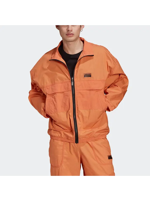 Куртка adidas originals Fashion Tt Sports Long Sleeves Jacket Brown — изображение 2 из 4, коричневый