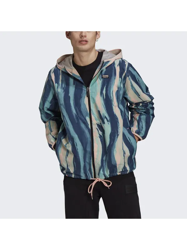 Куртка adidas originals Windbreaker For Men Multi-color — изображение 2 из 4, мульти