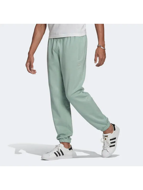 Спортивные штаны adidas originals Casual Loose Bundle Feet Elastic Waistband Sports Pants Green — изображение 3 из 4, зеленый