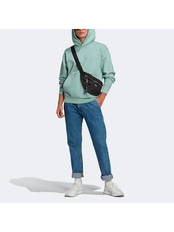 Толстовка adidas originals Solid Color Sports Green — изображение 2 из 4, светлый зеленый