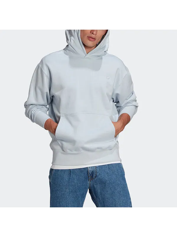 Толстовка adidas originals Premium Hoody Athleisure Casual Sports Blue — изображение 3 из 4, синий