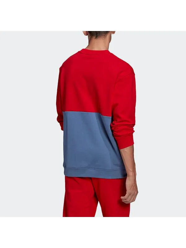 Толстовка originals slice trf crew logo Adidas — изображение 4 из 4, мульти