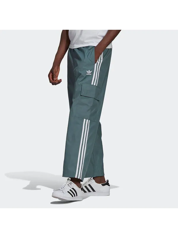 Спортивные штаны Men's adidas originals 3-Stripes Cargo Woven Breathable Running Sports — изображение 2 из 3, мульти