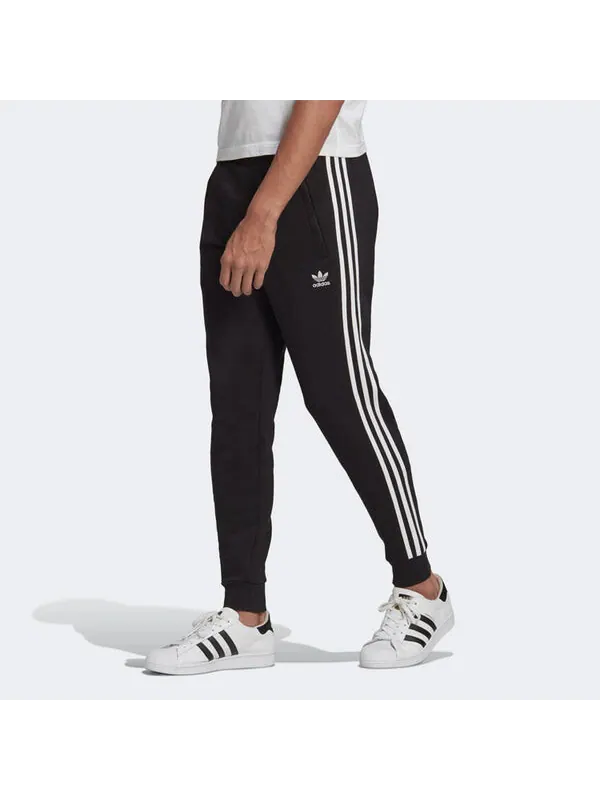 Спортивные штаны adidas originals Classic Side Stripe Bundle Feet Casual Running Sports Pants Black — изображение 2 из 4