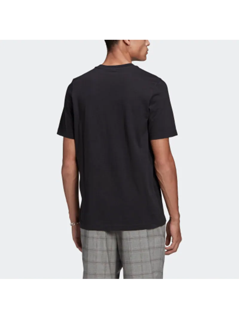 Футболка Adidas Originals Trefoil — изображение 4 из 5, черный